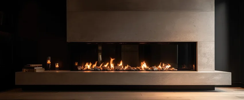 Gas Fireplace Ember Bed Design Services in Enterprise, Alabama
