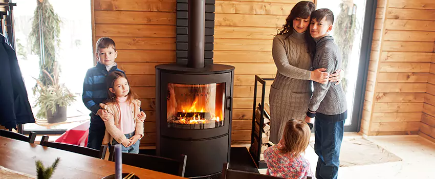 Morso Cast Iron Fireplace Insert Installation in Enterprise, Alabama