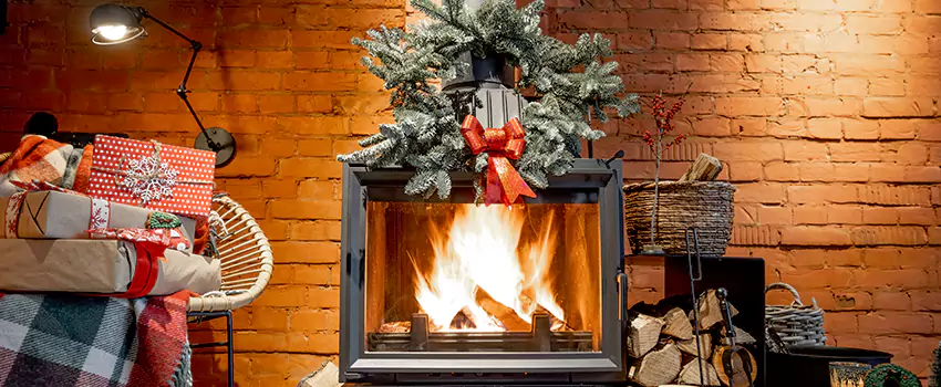 Travis Industries Linear Gas Fireplace Installation in Enterprise, Alabama