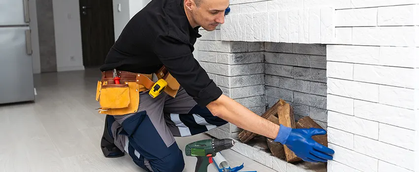 Fireplace Damaged Damper Frame Repair Services in Enterprise, Alabama